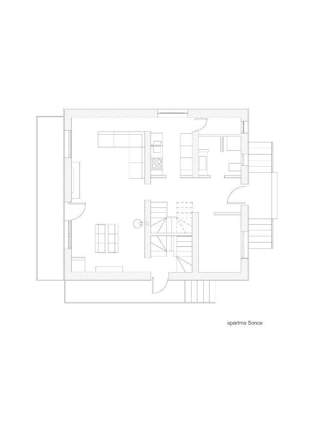 Apartment And Rooms Hisa Sonca Kobarid Exterior foto